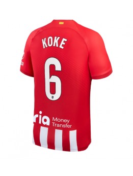 Atletico Madrid Koke #6 Heimtrikot 2023-24 Kurzarm